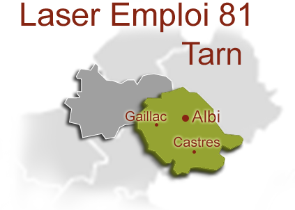 Interim et emploi à Albi, Gaillac, Castres dans le Tarn 81 | Laser 81.